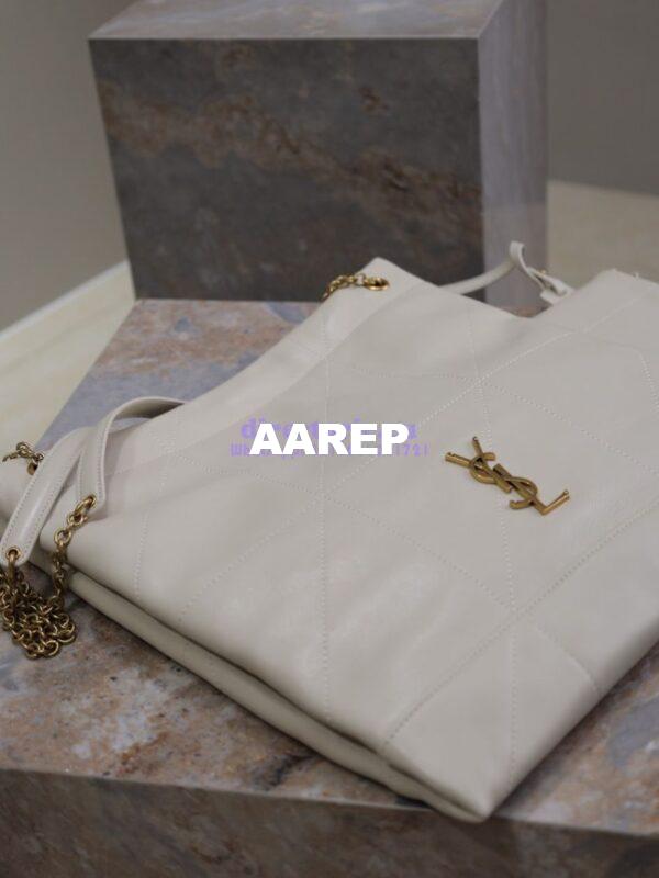 Replica YSL Saint Laurent Jamie 4.3 Pochon In Lambskin 781666 Blanc 6