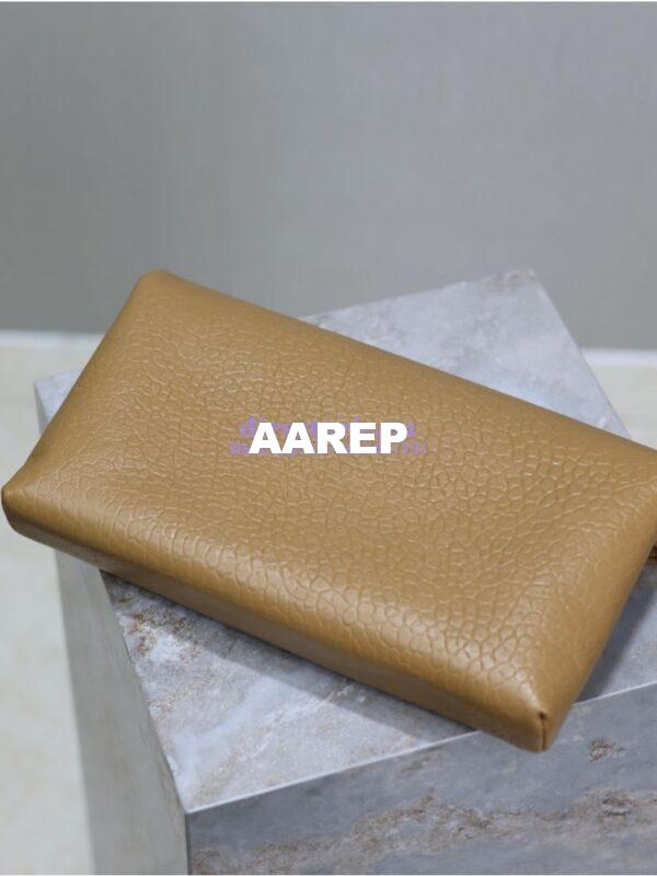 Replica Saint Laurent YSL Cassandre Large Envelope Pouch In Grained Lambskin 769307 Dark Sun 16
