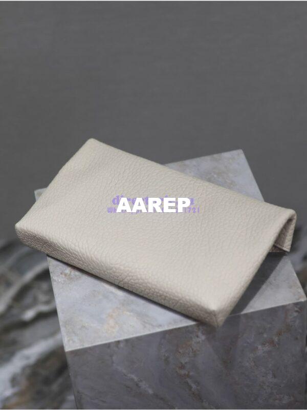 Replica Saint Laurent YSL Cassandre Large Envelope Pouch In Grained Lambskin 769307 Blanc 16