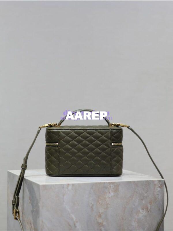 Replica Saint Laurent YSL Gaby Vanity Bag In Lambskin 7667311 Light Musk 11