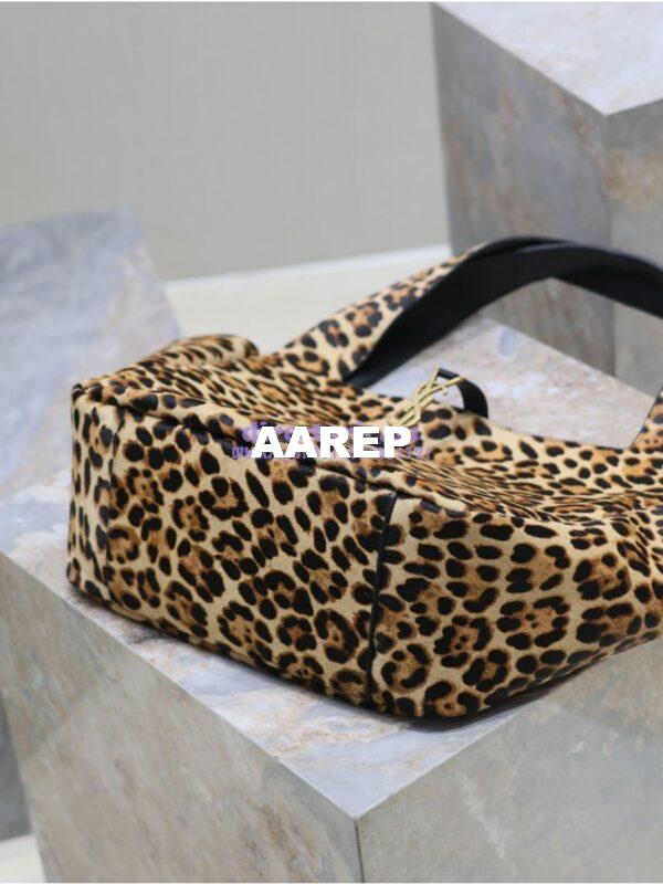 Replica YSL Saint Laurent Le 5 À 7 Bea In Pony Hair Leather Nappa Leather 763435A Leopard 15