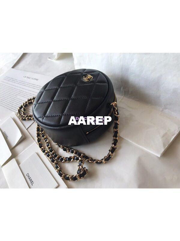Replica Chanel Round Classic Chain Clutch A70657 Lambskin 7