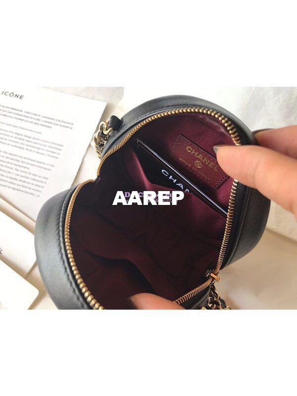 Replica Chanel Round Classic Chain Clutch A70657 Lambskin 9