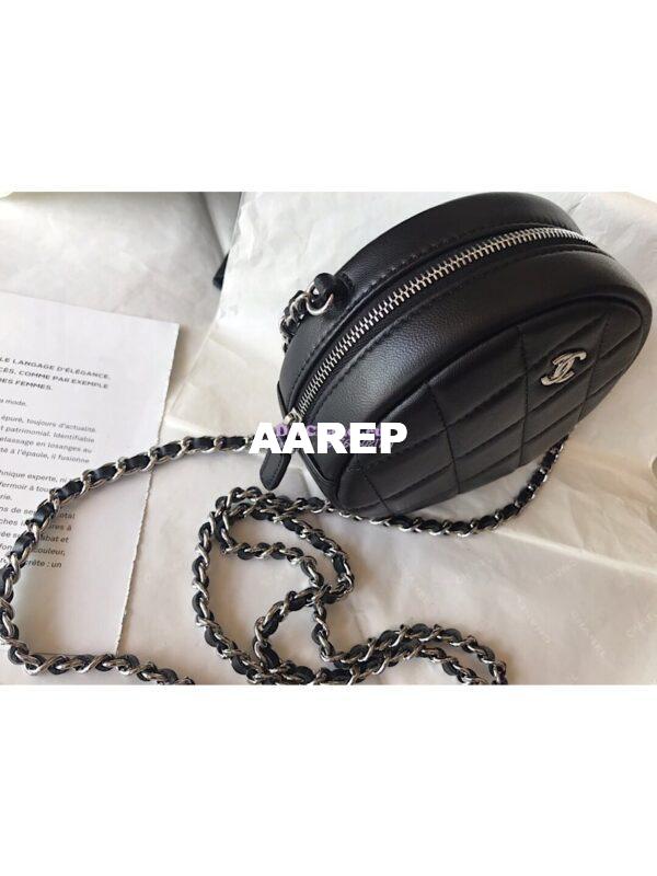 Replica Chanel Round Classic Chain Clutch A70657 Lambskin 13