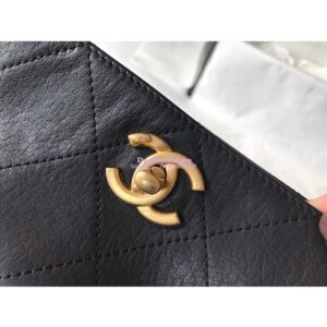 Replica Chanel Calfskin Hobo Bag A57573 Black 2