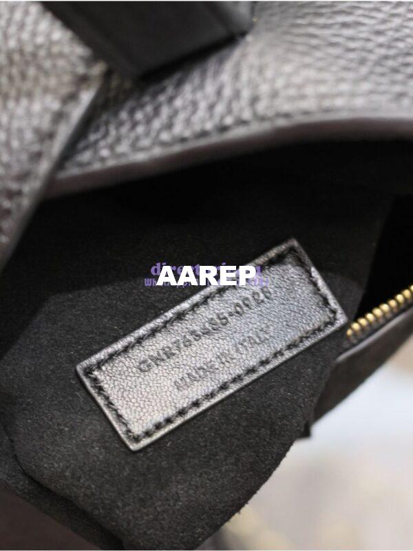 Replica YSL Saint Laurent Le 5 À 7 Bea In Grained Deerskin Leather 763435A Black 13