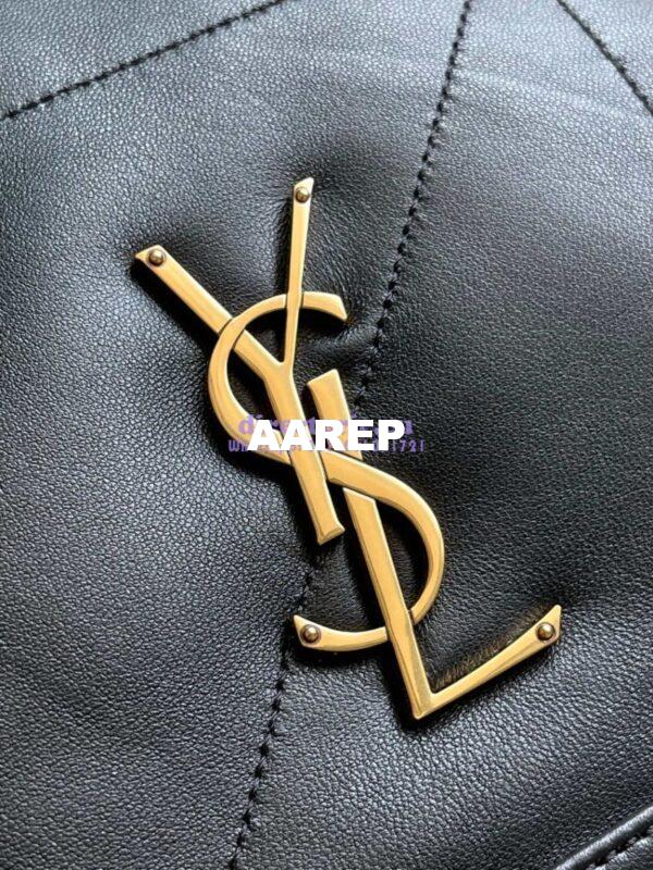 Replica Saint Laurent YSL Jamie Shopping In Lambskin 809824 Black 5