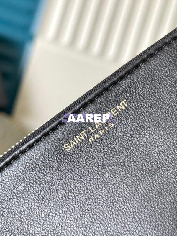 Replica Saint Laurent YSL Jamie Shopping In Lambskin 809824 Black 8