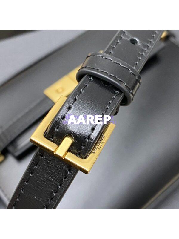 Replica Saint Laurent YSL Manhattan Small In Patent Leather with Gold Hardware 727766 5