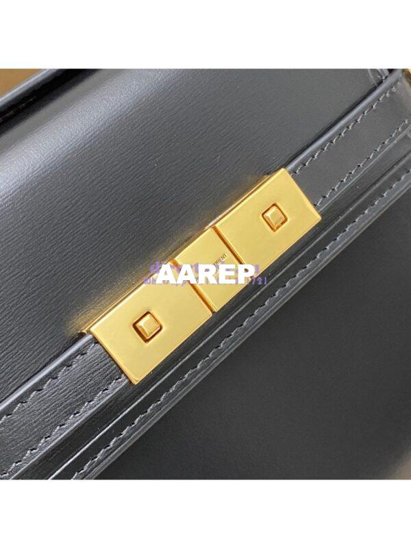 Replica Saint Laurent YSL Manhattan Small In Patent Leather with Gold Hardware 727766 6