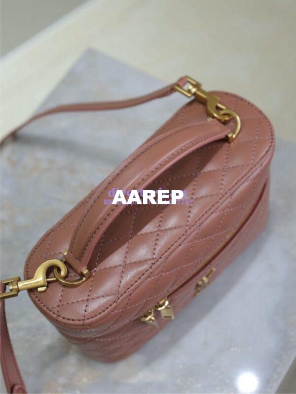 Replica Saint Laurent YSL Gaby Vanity Bag In Lambskin 7667311 Barely Pink 8