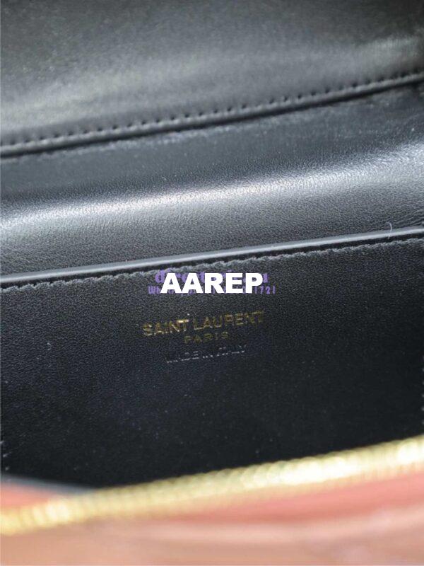 Replica Saint Laurent YSL Gaby Vanity Bag In Lambskin 7667311 Barely Pink 18