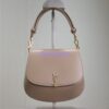 Replica YSL Saint Laurent Cassandre Matelassé Carré Camera Bag Lambskin 764809 Light Musk