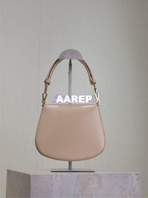 Replica YSL Saint Laurent Voltaire Top Handle In Box Leather 8008460 Dk Toffee 19