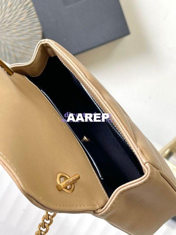 Replica YSL Saint Laurent Loulou Mini In Lambskin 821749 Natural Tan 10