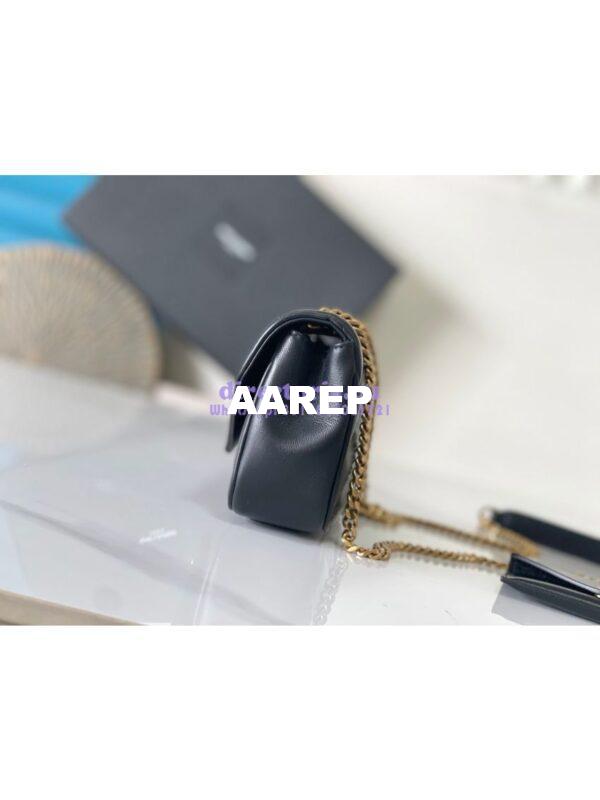 Replica YSL Saint Laurent Loulou Mini In Lambskin 821749 Black 5