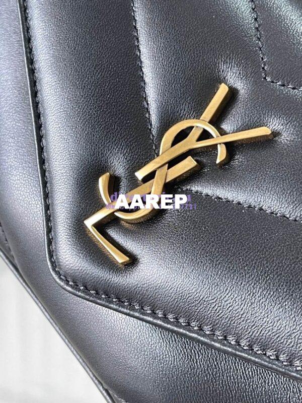 Replica YSL Saint Laurent Loulou Mini In Lambskin 821749 Black 6