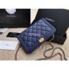 Replica Chanel New Boy Wallet on Chain Grained Calfskin A80287 Pink