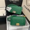 Replica Chanel CC Filigree Round Clutch Chain Bag A81599 Beige