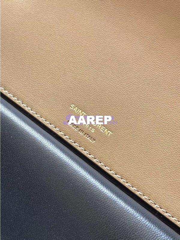 Replica YSL Saint Laurent Loulou Medium In Matelassé Lambskin 801439 Natural Tan 8