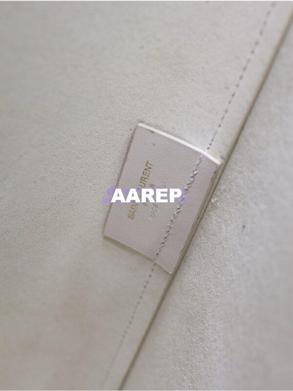 Replica YSL Shopping Saint Laurent In Leather 600306 Blanc 9