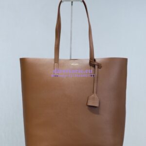 Replica YSL Shopping Saint Laurent In Leather 600306 Brick