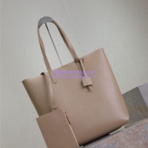Replica YSL Shopping Saint Laurent In Leather 600306 Beige 2