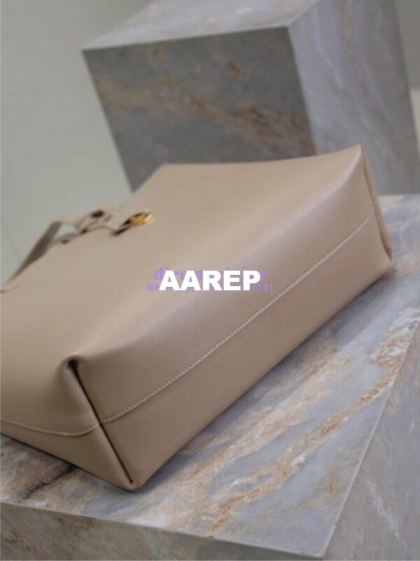 Replica YSL Shopping Saint Laurent In Leather 600306 Beige 10