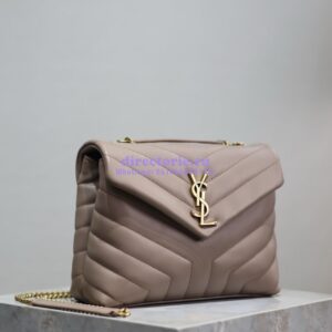 Replica Yves Saint Laurent YSL Loulou Small In Matelassé “Y” Leather 494699 Powder Pink