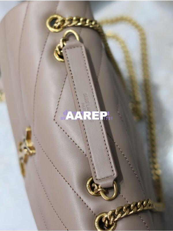 Replica Yves Saint Laurent YSL Loulou Small In Matelassé “Y” Leather 494699 Powder Pink 11
