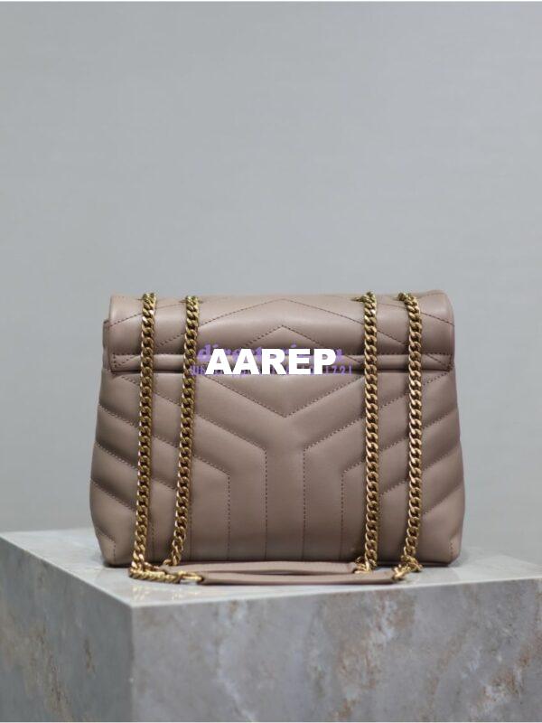 Replica Yves Saint Laurent YSL Loulou Small In Matelassé “Y” Leather 494699 Powder Pink 15