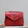 Replica Yves Saint Laurent YSL Loulou Small In Matelassé “Y” Leather 494699 Red
