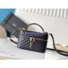 Replica YSL Saint Laurent Mini Loulou Puffer Toy Bag In Quilted Lambskin Dark Beige 2