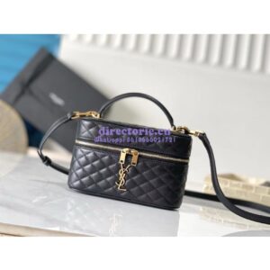Replica Saint Laurent YSL Gaby Vanity Bag In Lambskin 7667311