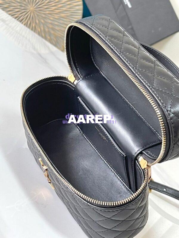 Replica Saint Laurent YSL Gaby Vanity Bag In Lambskin 7667311 9