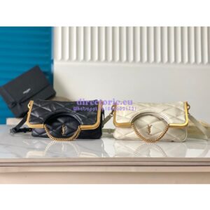 Replica YSL Saint Laurent 87 In Quilted Lambskin 7540011 Blanc