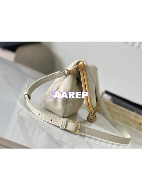 Replica YSL Saint Laurent 87 In Quilted Lambskin 7540011 Blanc 6