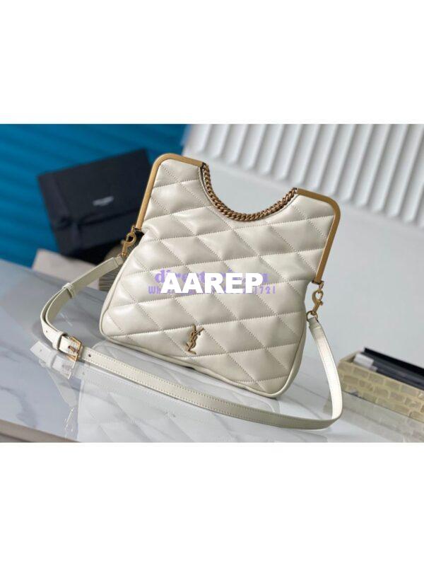 Replica YSL Saint Laurent 87 In Quilted Lambskin 7540011 Blanc 12