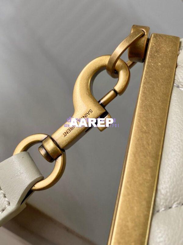 Replica YSL Saint Laurent 87 In Quilted Lambskin 7540011 Blanc 15