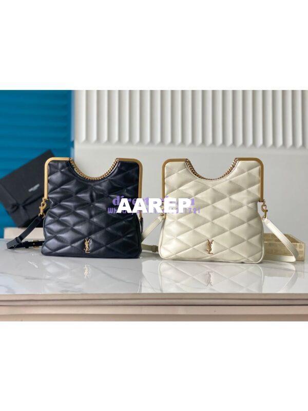 Replica YSL Saint Laurent 87 In Quilted Lambskin 7540011 Black 3