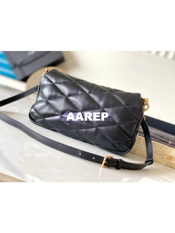 Replica YSL Saint Laurent 87 In Quilted Lambskin 7540011 Black 19