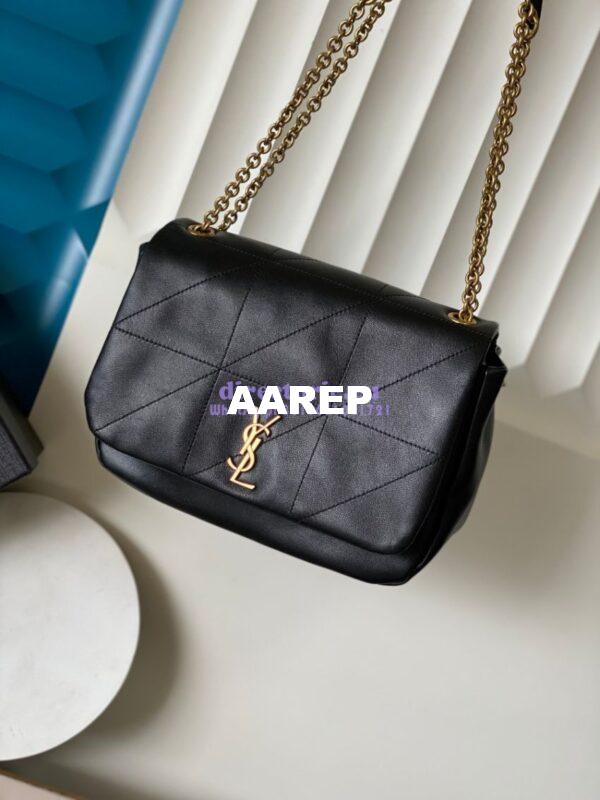 Replica YSL Saint Laurent Jamie 4.3 Small In Lambskin 763475 Black 3