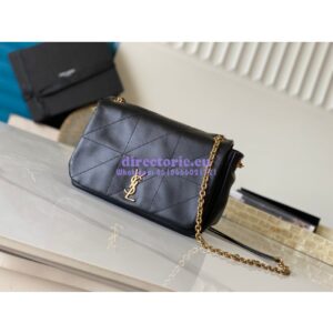 Replica YSL Saint Laurent Jamie 4.3 Small In Lambskin 763475 Black 2
