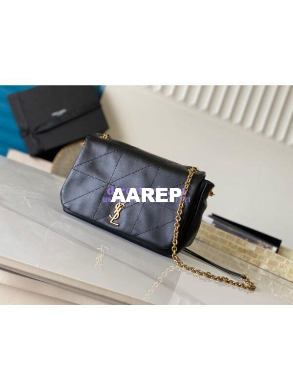 Replica YSL Saint Laurent Jamie 4.3 Small In Lambskin 763475 Black 4
