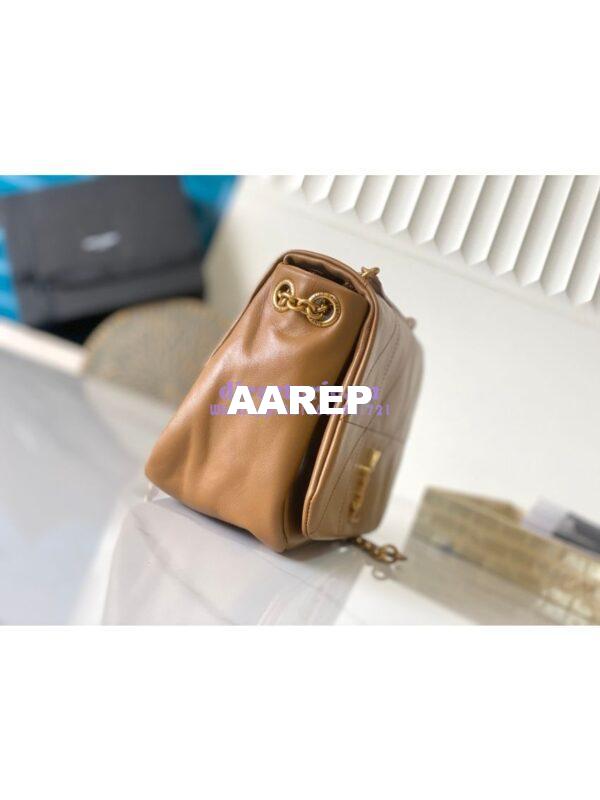 Replica YSL Saint Laurent Jamie 4.3 Small In Lambskin 763475 Caramel 4