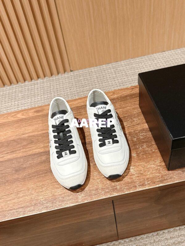 Replica Chanel 25P Unisex Calfskin & Suede Calfskin G46372 White 2