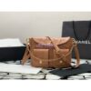 Replica Chanel 24C 31 Mini Shopping Bag Chain Clutch Shiny Lambskin & Gold-Tone Metal AS3656 Black 2