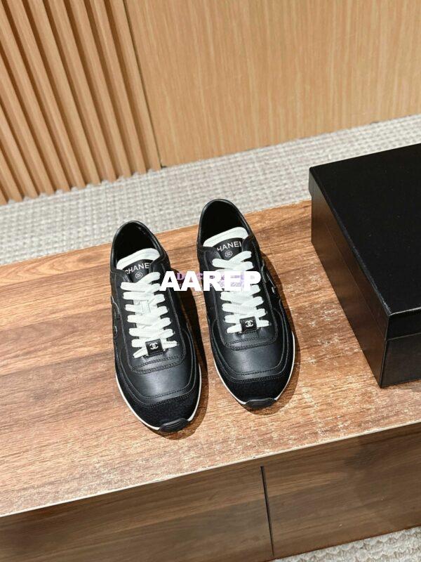 Replica CHANEL 25P UNISEX CALFSKIN & SUEDE CALFSKIN G46372 BLACK 3