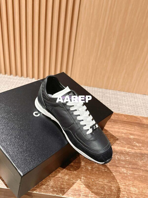 Replica CHANEL 25P UNISEX CALFSKIN & SUEDE CALFSKIN G46372 BLACK 5