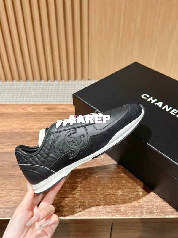 Replica CHANEL 25P UNISEX CALFSKIN & SUEDE CALFSKIN G46372 BLACK 7